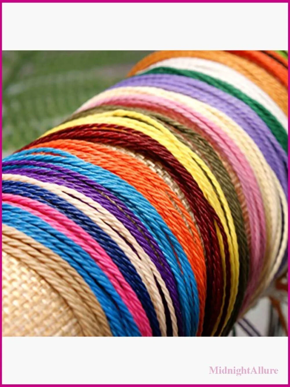 Handmade Waterproof Adjustable Braided Beach Surfer Bracelet Set